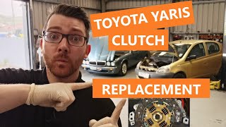 Toyota Yaris Clutch Replacement [upl. by Neiviv966]