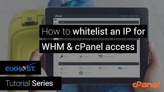 How to whitelist an IP for WHM and cPanel access in WHMcPanel [upl. by Marler]