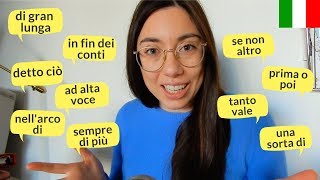 14 Italian phrases to boost your daily conversations in Italian B1 [upl. by Ariana166]