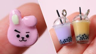 8 Polymer Clay  Resin Miniature DIY Crafts  Tutorial Compilation [upl. by Chariot]