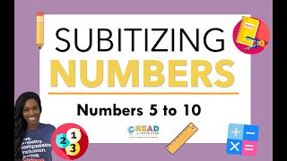 Subitizing 5 to 10 [upl. by Keyte]