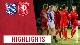 HIGHLIGHTS  sc Heerenveen  FC Twente 12032021 [upl. by Nayllij]