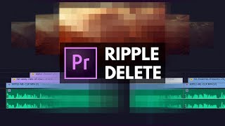 Edit FASTER with RIPPLE DELETE in Premiere Pro [upl. by Akinot]