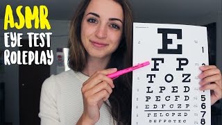 ASMR  Eye Exam Nurse Roleplay [upl. by Anivla261]