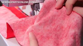 How To Create A Flatlock Stitch Serger  Overlock Machine [upl. by Laird142]