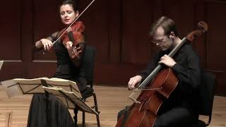 Castalian Quartet  Mozart String Quartet in C major K465 Dissonance [upl. by Ahsinrat]