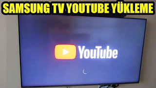 SAMSUNG TV YOUTUBE YÜKLEME ÇOK KOLAY [upl. by Chadburn975]