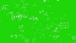 Maths Equation Floating  Green Screen Meme Template [upl. by Skurnik]