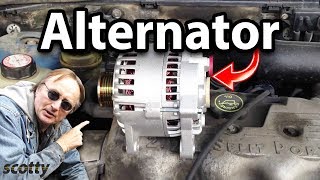 How to Replace Alternator in Your Car [upl. by Drofniw269]