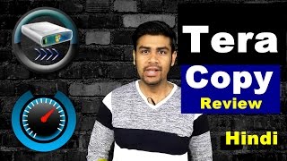 Tera Copy  Fast Copying Software  Review in Hindi [upl. by Annocahs]