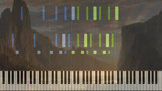 Beethoven  Egmont Overture Op 84 For Piano 4 hands Synthesia [upl. by Acissj]