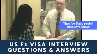 US Student F1 Visa Sample Mock Interview Questions amp Answers 2020 [upl. by Borlow651]