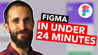 Figma UI Design Tutorial Get Started in Just 24 Minutes [upl. by Khalil]