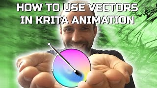 How to use Vectors in Krita Animation [upl. by Sinnal]