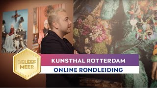 Online tour spraakmakende tentoonstelling in Kunsthal Rotterdam [upl. by Rogozen189]