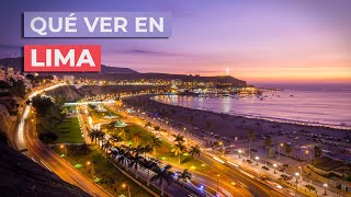 Qué ver en Lima 🇵🇪  10 Lugares Imprescindibles [upl. by Erdnad415]