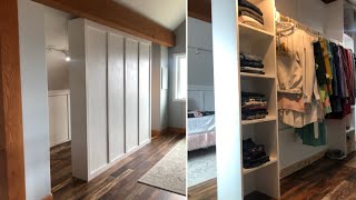 How to Build a Room Divider Closet [upl. by Adria]