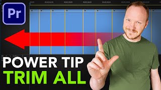 Trim multiple clips in Adobe Premiere Pro [upl. by Ateloj]