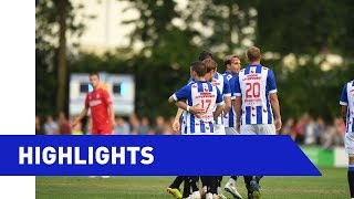 Highlights sc Heerenveen  FC Twente oefenwedstrijd [upl. by Emmer]