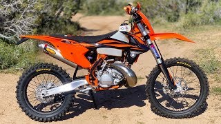 KTM 200cc Two Stroke is Back  Dirt Bike Magazine [upl. by Yeldahc]