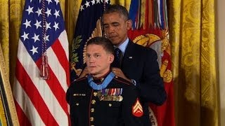 Marine Cpl Carpenter awarded Medal of Honor [upl. by Asyle]