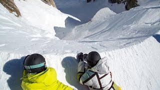 Corbet’s Couloir – A day on the Edge [upl. by Ahsitil353]