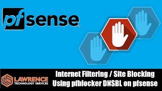 TutorialFiltering  Site Blocking Using pfblocker DNSBL on pfsense newer video in description [upl. by Ahsikal738]