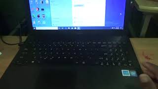 Adjust Screen Brightness On ASUS Laptop  X551M [upl. by Wystand]