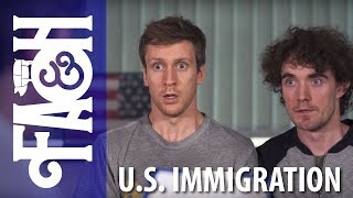 Getting Past US Immigration  Foil Arms and Hog [upl. by Berhley]