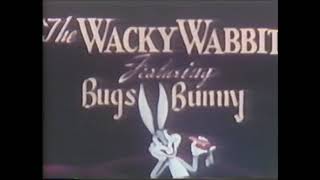 The Wacky Wabbit 1942  AAP Titles [upl. by Ahsikrats]