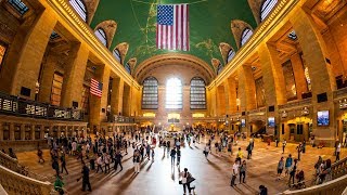 Walking Tour of Grand Central Terminal — New York City 【4K】🇺🇸 [upl. by Adli942]