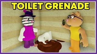 Toilet Grenade  Piggy meme  Funny [upl. by Aysab]