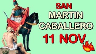 Quién es San Martín Caballero  Santo del Día 11 de Noviembre [upl. by Lynde]