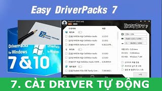 7 Hướng dẫn cài Driver tự động cho Windows 10 sử dụng Easy Driver Pack 721 [upl. by Pendergast]