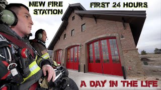 First 24 Hours in a New Fire Station  A Day in the Life [upl. by Pitchford]