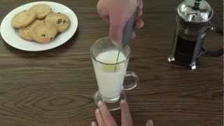 Aerolatte  The Original Steam Free Milk Frother [upl. by Enyawed]