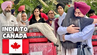 INDIA TO CANADA EMOTIONAL VIDEO [upl. by Ainav]