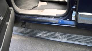 How to fix Lincoln Navigator running boards [upl. by Zadack]