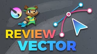 Vector Drawing in Krita 4 Review and Intro Tutorial [upl. by Naret]