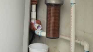 PVC Pipe leak fixing technique [upl. by Skilken]