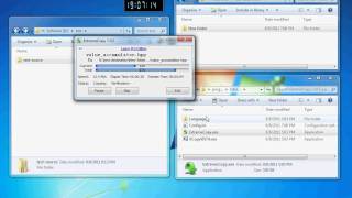 ExtremeCopy VS TeraCopy VS Windows 7 VS SuperCopier2  copy file tool comparison [upl. by Annatnas167]