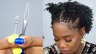 How to Self Retighten Your Locs plus NAPPY LOCS TOOL  Kendra Kenshay [upl. by Adyan]