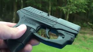 Lasermax Laser on Ruger LCP 380 [upl. by Anerbes]