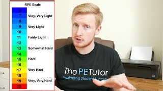 The BORG SCALE And RPE Explained [upl. by Arielle]