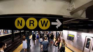 ⁴ᴷ The Busiest NYC Subway Station Times Square–42nd StreetPort Authority Bus Terminal [upl. by Aihc428]