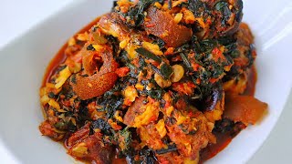 HOW TO COOK EFO RIRO SOUP  THE SISIYEMMIE VERSION 🔥 [upl. by Auqinet]