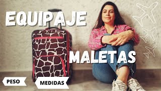 EQUIPAJE de MANO OBJETO PERSONAL VOLARIS Todo sobre MEDIDAS y PESO de MALETAS ✈TIPS de VIAJE [upl. by Seravart]