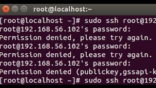 Centos7 problem  cannot SSH Permission denied please try again [upl. by Grady]