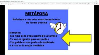 Figuras literarias Metáfora símil hipérbole y prosopopeya [upl. by Imot]