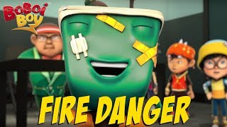 BoBoiBoy English S3EP16  Fire Danger [upl. by Warder]